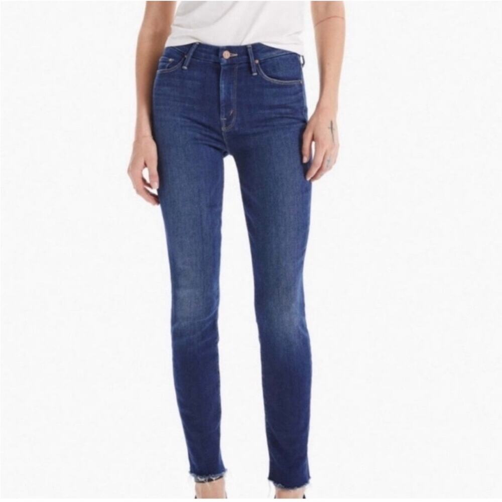 Mother Jeans The Looker Ankle Fray Home Movies